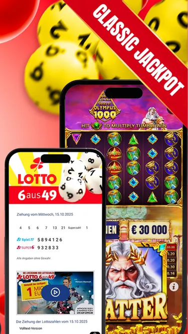6aus49 Lotto Screenshot